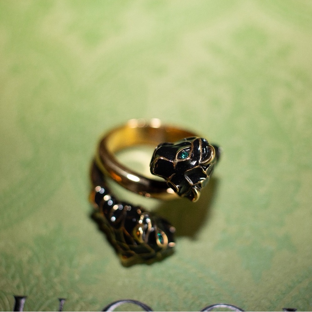 Authentic Gucci Panther Ring ! Size:  IT 14 --> US 6 3/4